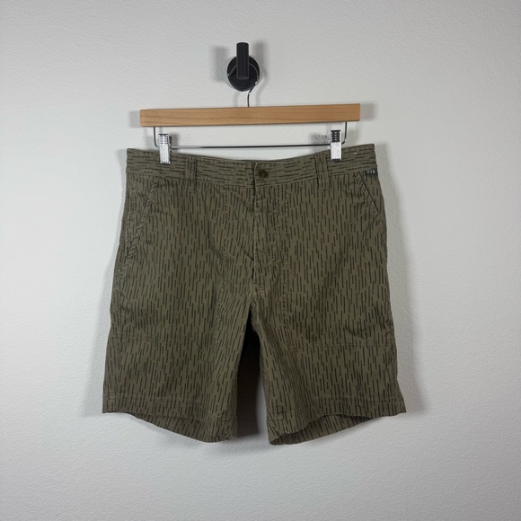 Howler Bros Men’s Clarksville Walk Shorts Olive/Black Size 33 - Picture 3 of 12